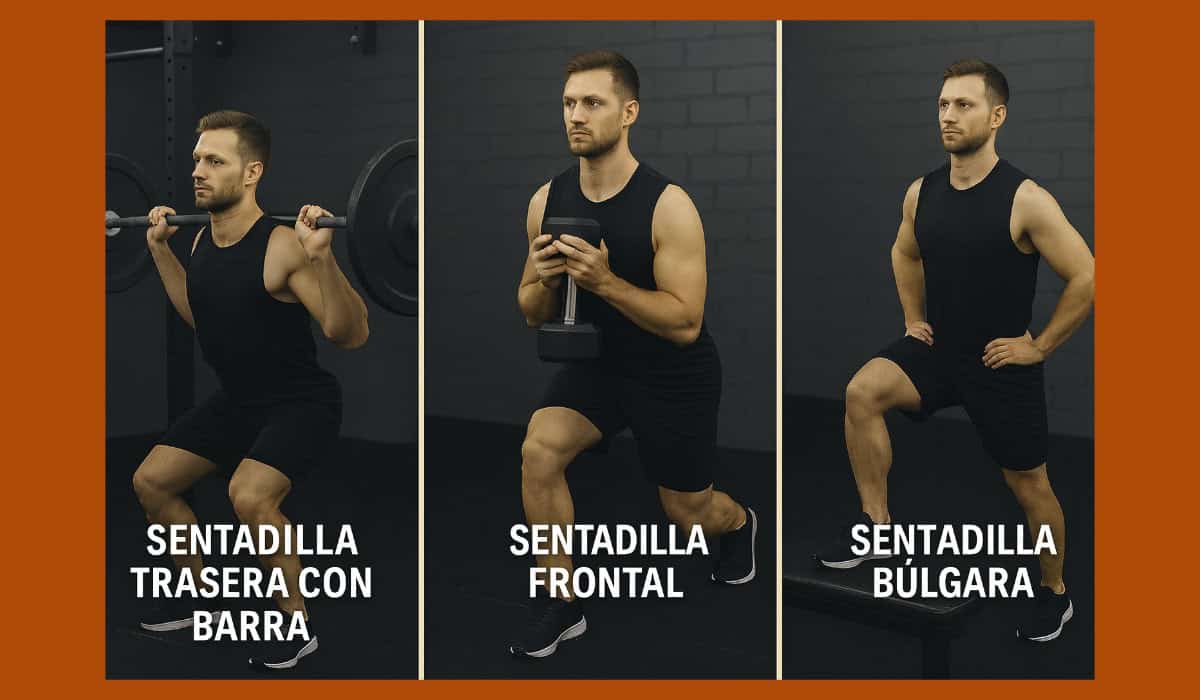 ¿Por qué la sentadilla es el mejor ejercicio para ganar fuerza y músculo? Hoy, incluso en redes sociales y programas de entrenamiento funcional, la sentadilla es el centro de atención. Su simplicidad, combinada con su eficacia, la convierten en un ejercicio que nunca pasa de moda. Biomecánica de la sentadilla: músculos involucrados La magia de la sentadilla está en su capacidad de activar simultáneamente varios grupos musculares. Durante una ejecución correcta trabajan: Cuádriceps: encargados de extender la rodilla. Glúteos : el motor principal al levantarse. Isquiotibiales: estabilizan y controlan el descenso. Core y zona lumbar: fundamentales para la estabilidad de la columna. Pantorrillas: ayudan en la movilidad y equilibrio. Esta activación múltiple convierte a la sentadilla en un ejercicio compuesto insustituible, con beneficios que trascienden a otros movimientos y mejoran el rendimiento global. Cuando piensas en efectividad, ningún otro ejercicio logra trabajar tantas fibras musculares al mismo tiempo con tanta intensidad. Beneficios funcionales más allá de la estética Aunque muchos entrenan buscando verse mejor, la sentadilla va mucho más allá de lo estético. Entre sus beneficios funcionales están: Mejora la movilidad de cadera y tobillo. Fortalece la espalda baja y el abdomen, protegiendo contra lesiones. Ayuda a mantener una postura erguida en la vida diaria. Favorece la salud ósea al estimular la densidad mineral. Además, realizar sentadillas con regularidad prepara el cuerpo para actividades cotidianas como agacharse, levantar objetos o subir escaleras, reduciendo el riesgo de accidentes. Variaciones de la sentadilla según el objetivo La versatilidad de la sentadilla la hace perfecta para adaptarse a cualquier meta: Sentadilla trasera con barra: ideal para fuerza máxima. Sentadilla frontal: mayor activación del core y los cuádriceps. Goblet squat: excelente para principiantes. Sentadilla búlgara : trabaja la fuerza unilateral y el equilibrio. Sentadilla con salto: potencia la explosividad y la resistencia. Cada variación puede integrarse en un programa personalizado según tu nivel y propósito, demostrando que la sentadilla no es un ejercicio único, sino una familia de movimientos estratégicos. El rol de la sentadilla en la ganancia de masa muscular Para quienes buscan hipertrofia, la sentadilla es una aliada inigualable. El esfuerzo que requiere estimula una gran cantidad de fibras musculares, generando microlesiones que, al recuperarse, provocan crecimiento. Además, la sentadilla estimula una respuesta hormonal anabólica, incrementando la liberación de testosterona y hormona del crecimiento. Este efecto no solo impacta las piernas, sino que potencia el desarrollo muscular en todo el cuerpo. En resumen, pocas acciones en el gimnasio tienen tanto poder para ganar músculo de manera global como la sentadilla. Sentadillas y fuerza explosiva: transferencia a otros deportes La sentadilla no solo es útil en culturismo o fitness, también es clave en el rendimiento deportivo. Al mejorar la fuerza explosiva, se traduce en: Saltos más altos en baloncesto . Mayor potencia en sprints y cambios de ritmo. Mejora del golpeo en artes marciales y deportes de contacto. Estabilidad en movimientos rápidos de fútbol y rugby. La transferencia de la sentadilla a otros deportes es indiscutible, convirtiéndola en una herramienta indispensable para cualquier atleta que busque rendimiento. Errores comunes al hacer sentadillas y cómo corregirlos Aunque la sentadilla es poderosa, también es común cometer errores que afectan sus beneficios: No bajar lo suficiente (romper el paralelo). Dejar que las rodillas se junten hacia adentro. Curvar la espalda baja al subir. Usar demasiado peso sacrificando la técnica. Consejo práctico: empieza con poco peso, domina la técnica y progresa de forma gradual. Recuerda que una sentadilla bien ejecutada es más efectiva que una con kilos de más mal controlados. Cómo progresar en la sentadilla: de principiante a avanzado El progreso en la sentadilla debe ser sistemático. Aquí una guía práctica: Principiante: domina la sentadilla libre con tu peso corporal. Intermedio: añade carga con mancuernas o barra ligera. Avanzado: trabaja fuerza máxima, repeticiones bajas y peso alto. Élite: integra variaciones avanzadas como sentadillas pausadas o con cadenas/bandas de resistencia. Esta progresión garantiza avances seguros y consistentes, evitando el estancamiento y potenciando la ganancia de fuerza y masa muscular. ¿Cuándo consultar al profesional? Si sientes dolor inusual, sufres lesiones previas, o no logras mejorar tu técnica, es momento de acudir a un profesional. Un entrenador certificado puede enseñarte la correcta ejecución de la sentadilla y ajustar tu plan a tus necesidades específicas. La sentadilla es, sin duda, el mejor ejercicio para ganar fuerza y músculo. Su impacto no se limita a las piernas: fortalece todo el cuerpo, mejora la postura, potencia el rendimiento deportivo y previene lesiones. Si aún no la tienes como protagonista en tu rutina, este es el momento de darle el lugar que merece. Tu cuerpo, tu fuerza y tu salud a largo plazo lo agradecerán. ¡Hola, soy Alejandro Hernández! ¿Estás listo para transformar tu vida, mejorar tu aspecto físico y alcanzar tus metas de salud? Con mi entrenamiento personalizado y planes de alimentación diseñados exclusivamente para ti, juntos podemos lograr grandes cambios. Solicita más información hoy mismo en https://alejo-hernandez.com/contacto. También puedes encontrarme en Instagram https://www.instagram.com/alejo.entrena. ¡Te espero para empezar a trabajar en tu mejor versión! Advertencia: Es importante que siempre un especialista avalado indique qué suplemento es el más adecuado para ti, ya que el uso incorrecto de productos puede afectar tu salud. Preguntas frecuentes (FAQs) ¿Por qué la sentadilla es considerada el rey de los ejercicios? Porque la sentadilla activa múltiples grupos musculares y genera fuerza global en el cuerpo. ¿La sentadilla ayuda a ganar masa muscular? Sí, la sentadilla estimula fibras grandes y pequeñas, lo que favorece la hipertrofia. ¿Qué músculos trabaja la sentadilla principalmente? La sentadilla trabaja cuádriceps, glúteos, isquiotibiales, core y espalda baja. ¿Es mejor hacer peso muerto o sentadilla para fuerza? Ambos son excelentes, pero la sentadilla involucra mayor estabilidad y potencia en piernas. ¿Cuántas veces por semana debo hacer sentadillas? La sentadilla puede practicarse de 2 a 3 veces por semana, según tu nivel y objetivos. ¿Las sentadillas ayudan a perder grasa? Sí, la sentadilla acelera el metabolismo y quema más calorías al trabajar grandes músculos. ¿Se puede hacer sentadilla sin barra? Claro, la sentadilla con peso corporal o mancuernas es igualmente efectiva. ¿Qué variación de sentadilla es mejor para glúteos? La sentadilla búlgara y la sumo son excelentes para activar los glúteos. ¿Hacer sentadillas daña las rodillas? No, la sentadilla bien ejecutada fortalece las rodillas en lugar de dañarlas. ¿Qué pasa si solo hago sentadillas? La sentadilla es completa, pero es recomendable combinarla con otros ejercicios. ¿Cómo sé si hago bien la sentadilla? Una sentadilla correcta mantiene la espalda recta, las rodillas alineadas y el core firme. ¿Qué pasa si hago sentadillas todos los días? Excederse con la sentadilla sin descanso puede causar sobrecarga y limitar la recuperación. ¿Las sentadillas sirven para deportes? Sí, la sentadilla mejora la explosividad y el rendimiento en diversas disciplinas. ¿Cuánto peso debo usar en la sentadilla? En la sentadilla, el peso debe ser progresivo: empieza ligero y aumenta gradualmente. ¿Puedo aprender la sentadilla sin entrenador? Sí, pero siempre es recomendable que un profesional supervise la técnica de la sentadilla. Fuentes de consulta ACSM – American College of Sports Medicine Guidelines. NSCA – Strength Training and Conditioning. Mayo Clinic – Fitness basics. Journal of Strength and Conditioning Research.